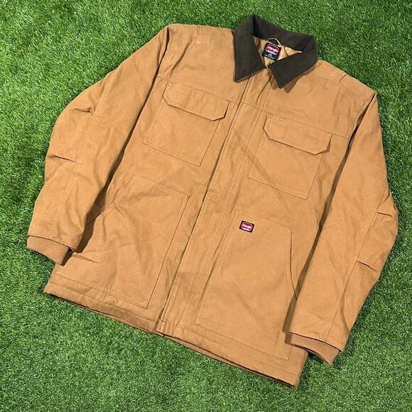 Wrangler Heavy Duty Quilted Workwear Detroit Jacket - Picture 1 of 4